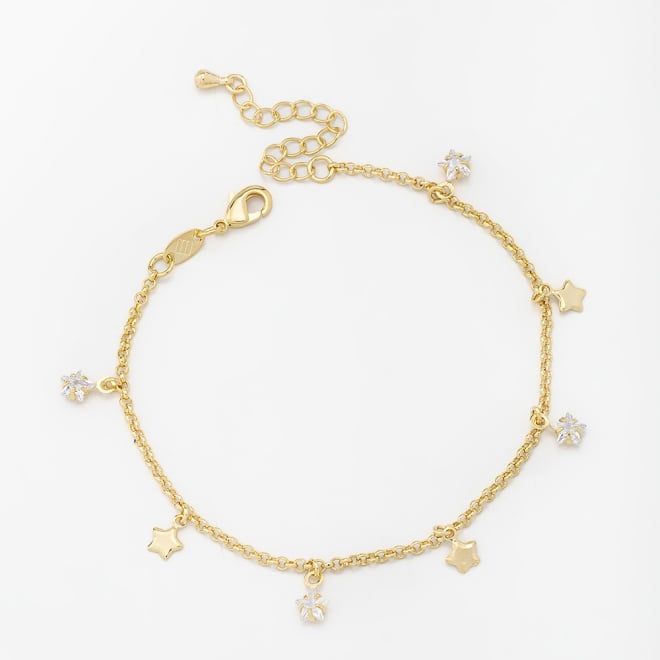 PU-00312 PULSEIRA PENDURICALHO ESTRELA 18CM