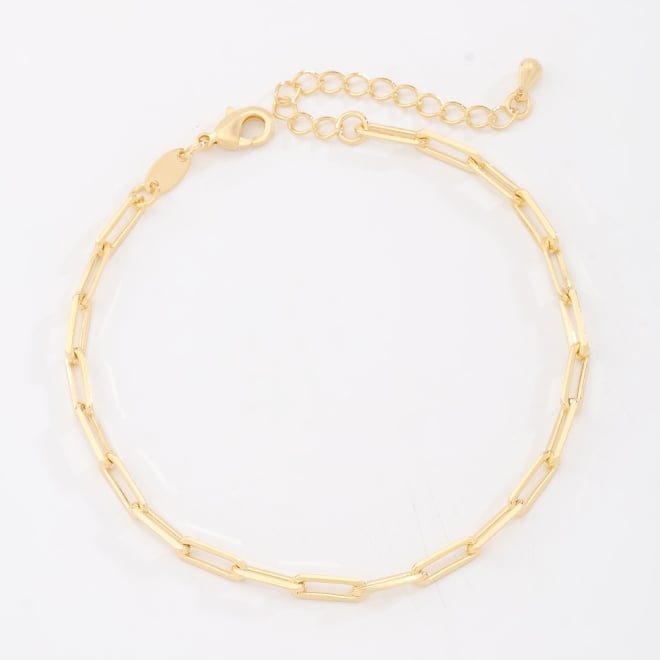 PU-00348 PULSEIRA BANHADA A OURO 18K COM ELOS CARTIER