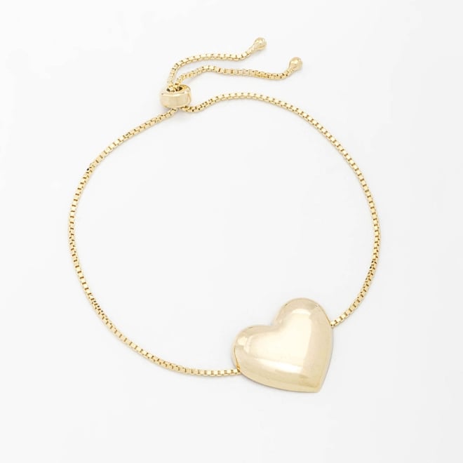 PU-00615 PULSEIRA COM PINGENTE EM FORMATO DE CORAÇÃO
