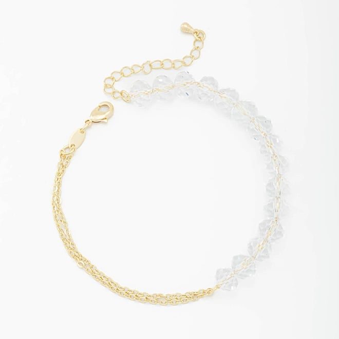 PU-00720 PULSEIRA DETALHES EM CRISTAIS LAPIDADOS