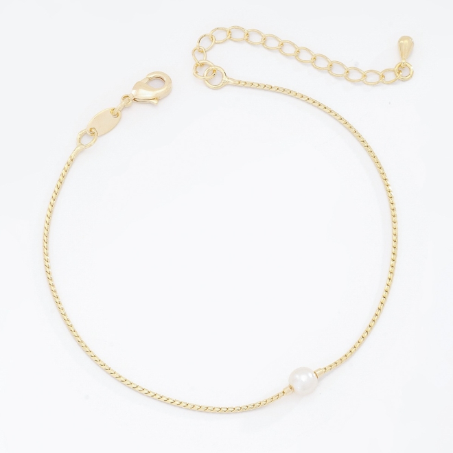 PU-00839 PULSEIRA COM DETALHE EM PÉROLA