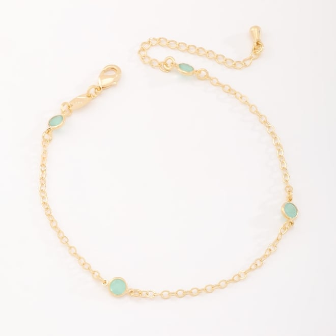 PU-00895 PULSEIRA COM DETALHES EM PEDRAS COLORIDAS