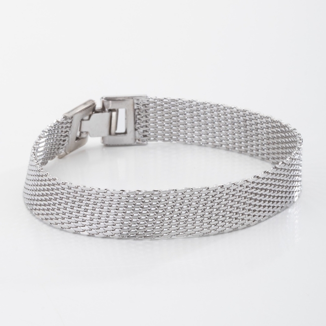 PUB-00588 PULSEIRA R&Oacute;DIO COM DESIGN EM TELA MET&Aacute;LICA