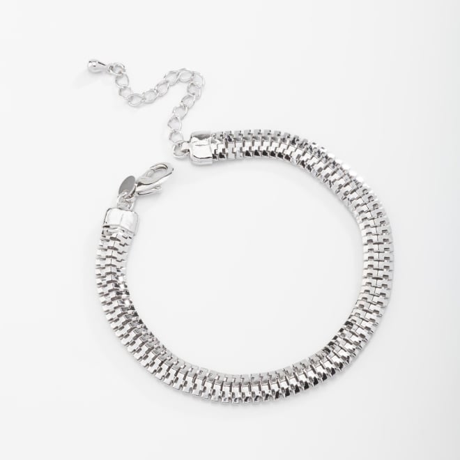 PXB-0104 PULSEIRA NO ELO SNAKE R&Oacute;DIO BRANCO 