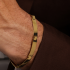 PU-00435-PULSEIRA MASCULINA CHAPAS LISAS
