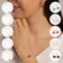 PU-00877 PULSEIRA COM PINGENTE EM FORMATO DE CORAÇÃO