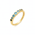 AN-00584 ANEL BANHADO A OURO 18K COM DESIGN DELICADO