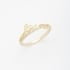 AN-01537 ANEL COM DETALHE EM LETRING LOVE E ZIRCÔNIAS