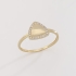AN-01624 ANEL COM DETALHE TRIANGULAR E CONTORNO EM ZIRCÔNIAS