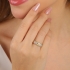 AN-01923 ANEL BANHADO A OURO 18K COM DETALHES CRAVEJADOS EM ZIRCÔNIAS
