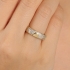 AN-01923 ANEL BANHADO A OURO 18K COM DETALHES CRAVEJADOS EM ZIRCÔNIAS