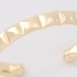 BL-00115 BRACELETE BANHADO A OURO 18K COM DESIGN ORGÂNICO