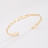 BL-00116 BRACELETE BANHADO A OURO 18K COM DESIGN TORCIDO