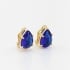 BP-0006 BRINCO DE PRESSÃO BANHADO A OURO 18K COM PEDRA OVAL EM ZIRCÔNIA LAPIDADA