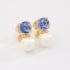 BR-00016-BRINCO COM PÉROLA E ZIRCÔNIA REDONDA