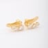 BR-00037 BRINCO EM MODELO EAR CUFF COM TRÊS ZIRCÔNIAS LAPIDADAS