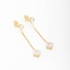 BR-00051 BRINCO LONGO COM ZIRCÔNIAS CRISTAL E DESIGN ELEGANTE DE CORRENTE FINA
