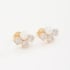 BR-00075-BRINCO COM PÉROLA SHELL E ZIRCÔNIAS QUADRADAS
