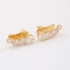 BR-00800 BRINCO EAR CUFF GOTA E FORMAS GEOMÉTRICAS