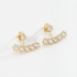 BR-01304 BRINCO EAR JACKET COM ZIRCÔNIA