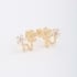 BR-02784 BRINCO EAR JACKET COM FLORES EM ALTO-RELEVO E DETALHES EM ZIRCÔNIAS