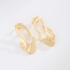 BR-02945 BRINCO BANHADO A OURO 18K COM DESIGN ORGÂNICO VAZADO