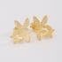 BR-03052 BRINCO BANHADO A OURO 18K COM DESIGN DE BORBOLETAS