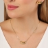 BR-03095 BRINCO BANHADO A OURO 18K COM DESIGN ORGÂNICO