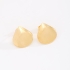 BR-03159 BRINCO BANHADO A OURO 18K EM GOTA LISA