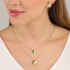 BR-03159 BRINCO BANHADO A OURO 18K EM GOTA LISA