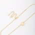 CH-0001 COLAR BANHADO A OURO 18K CHOKER VENEZIANA E PINGENTE DE CORAÇÃO