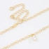 CH-0004 CHOKER COM CORRENTE DE ELOS DELICADOS E PINGENTE DE CORAÇÃO