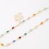 CH-0014-CHOKER COM CRISTAIS COLORIDOS
