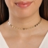 CH-0043-CHOKER DE MEDALHAS LISAS