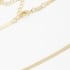 CH-0059 CHOKER BANHADA A OURO 18K COM CORRENTE MALHA LISA E ACABAMENTO LAMINADO