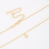 CH-0093 COLAR CHOKER BANHADO A OURO 18K COM CORRENTE ELO DELICADO E PINGENTE EM FORMATO DE ESTRELA