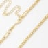 CH-0119-CHOKER EM MALHA DE PIPOCA COM ACABAMENTO POLIDO