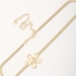 CH-0156 CHOKER SNAKE COM FLOR