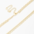 CH-0215 CHOKER COM DESIGN RENDADO E DETALHES EM ESFERAS