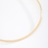 CH-0222 CHOKER BANHADA A OURO 18K COM DESIGN RÍGIDO E ACABAMENTO TEXTURIZADO