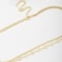 CH-0263 COLAR CHOKER DUPLO FLORES E FITA
