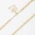 CH-0288 CHOKER COM ELOS DUPLOS EM FORMATO OVAL