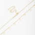 CH-0292 COLAR CHOKER COM SEQUENCIA DE PLAQUINHAS LISAS