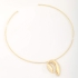 CH-0326 CHOKER COM DESIGN ORGÂNICO E DETALHES EM ZIRCÔNIAS