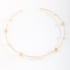 CH-0335 CHOKER COM DETALHES EM PÉROLAS E ESFERAS