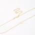 CH-0340 CHOKER BANHADA A OURO 18K COM PÉROLA
