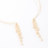 CH-0341 CHOKER COM DETALHES EM PÉROLAS PENDURADAS
