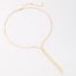CH-0355 COLAR BANHADO A OURO 18K COM ARO FINO E CORRENTE EM MALHA DE ELOS