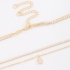 CH-0382-CHOKER BANHADA A OURO 18K COM CORRENTE ERIVIERA