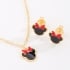 CI-00098-CONJUNTO INFANTIL DE RATINHA ESMALTADA